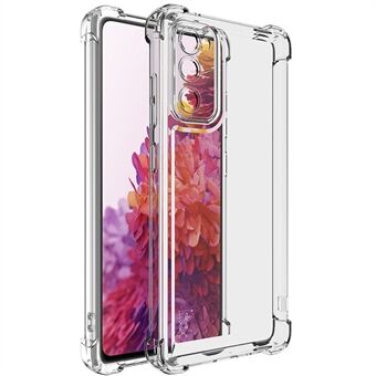 IMAK UX-4 Series voor Samsung Galaxy S20 FE 2022 / S20 FE 5G / S20 FE / S20 Lite Hoesje Straight Frame Clear TPU Cover