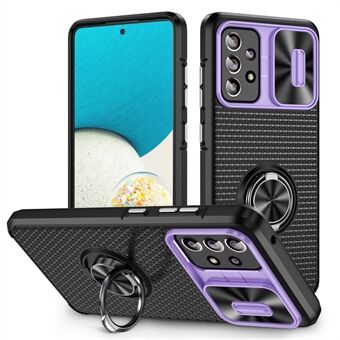 Telefoonhoesje voor Samsung Galaxy S20 FE 4G / FE 5G / S20 Lite / S20 FE 2022, Slide Lens Protection PC+TPU Kickstand Cover