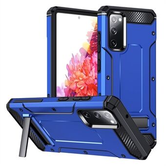 Voor Samsung Galaxy S20 FE / FE 5G / FE 2022 / S20 Lite Kickstand Case TPU + PC Dual Layer Protection Anti-drop Telefoon Cover