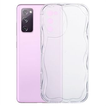 YX-serie voor Samsung Galaxy S20 FE 5G / S20 FE / S20 FE 2022 / S20 Lite hoesje met creatieve golfvorm TPU, nauwkeurige uitsparingen voor de telefoon