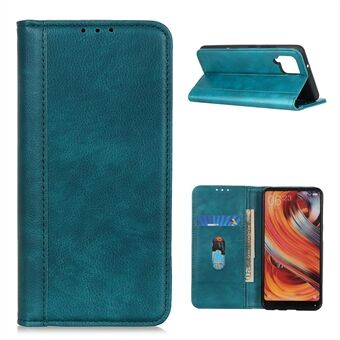 Retro Style Split lederen tas met portemonnee + Stand voor Samsung Galaxy A12