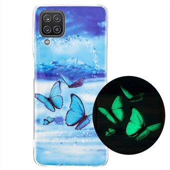 Unique Noctilucent IMD TPU zachte telefoonhoes voor Samsung Galaxy A12