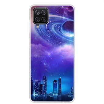 Flexibele TPU-telefoonhoes met Starry voor Samsung Galaxy A12