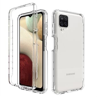 Gradient Color Design 2-in-1 PC + TPU telefoonhoesje voor Samsung Galaxy A12