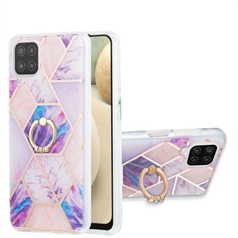 2,0 mm IMD IML-galvanisatie van Ring -telefoonhoes met vingerringondersteuning voor Samsung Galaxy A12