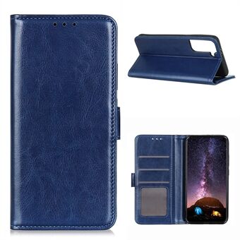 Crazy Horse Leren Wallet Stand Case voor Samsung Galaxy S21 5G