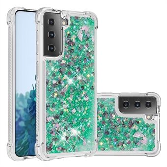 Dynamic Quicksand Anti-shock TPU-beschermende telefoonhoes voor Samsung Galaxy S21 5G