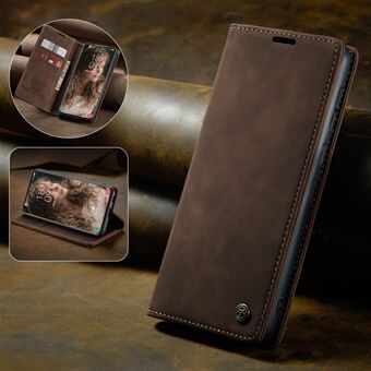 CASEME 013-serie lederen portemonnee met magnetische Stand voor Samsung Galaxy S21 4G/5G