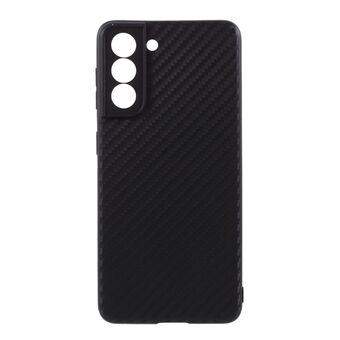 Telefoonhoesje voor Samsung Galaxy S21 5G Carbon Fiber TPU-hoesje