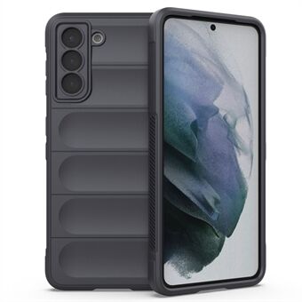 For Samsung Galaxy S21 5G Rugged Soft TPU Back Cover Shockproof Anti-wear Phone Shell Case