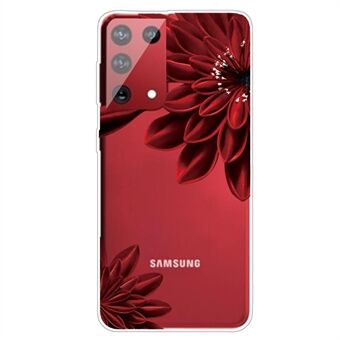 Patroonafdrukontwerp TPU-telefoonhoesje voor Samsung Galaxy S21 Ultra 5G