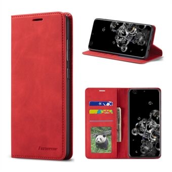 FORWENW voor Samsung Galaxy S21 Ultra 5G Fantasy Series Skin-Touch Leather Wallet Stand Cover