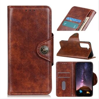 Wallet Stand PU lederen telefoonhoesje voor Samsung Galaxy S21 +