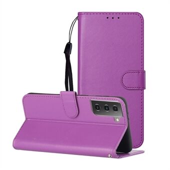 Leren Unique design telefoon beschermhoes met riem voor Samsung Galaxy S21 + 5G