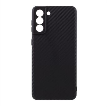 Beschermhoes voor Samsung Galaxy S21 + Carbon Fiber TPU-hoesje