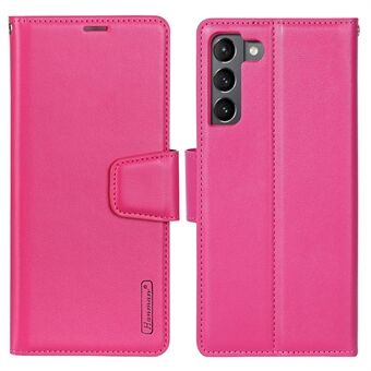 HANMAN Mill Serie Portemonnee Telefoon Geval voor Samsung Galaxy S21 + 5G Anti- Scratch Folio Flip Cover PU Lederen Telefoon Case