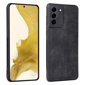 AZNS voor Samsung Galaxy S21 + 5G mobiele telefoonhoes bedrukt leer gecoat TPU antislip telefoonhoesje