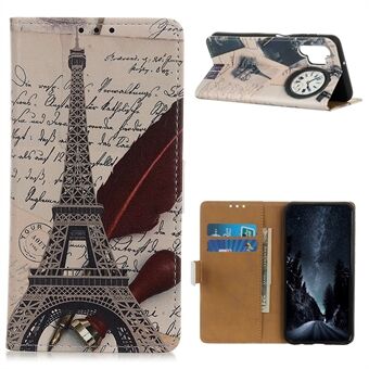 Patroonafdrukken Leren hoes voor Samsung Galaxy A32 5G Stand Cover
