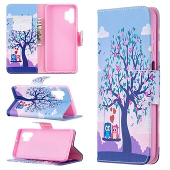 Stand Portemonneestandaard Flip lederen hoes voor Samsung Galaxy A32
