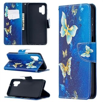 Stand Portemonneestandaard Flip lederen hoes voor Samsung Galaxy A32