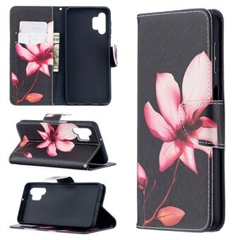 Stand Portemonneestandaard Flip lederen hoes voor Samsung Galaxy A32
