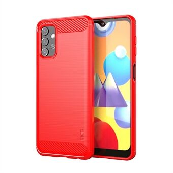 MOFI koolstofvezel geborsteld TPU hoesje voor Samsung Galaxy A32 5G telefoonhoesje