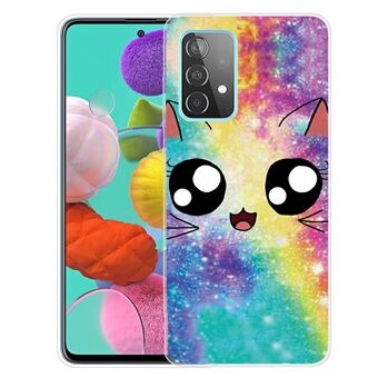 Patroonafdrukken Flexibel TPU-telefoonhoesje voor Samsung Galaxy A32 5G