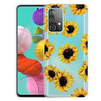 Patroonafdrukken Flexibel TPU-telefoonhoesje voor Samsung Galaxy A32 5G
