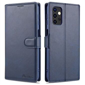 AZNS Dual-sided Magnetisch Slot Portemonnee Lederen Stand Case voor Samsung Galaxy A32 5G