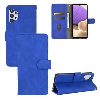 Skin-touch beschermende lederen flip-shell voor Samsung Galaxy A32 5G portemonnee Stand cover