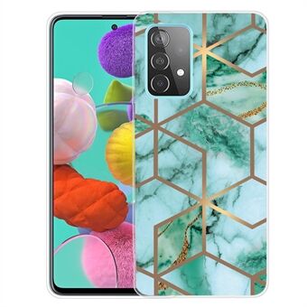 Marmerpatroon Zachte TPU-telefoonhoes achterkant voor Samsung Galaxy A32 5G