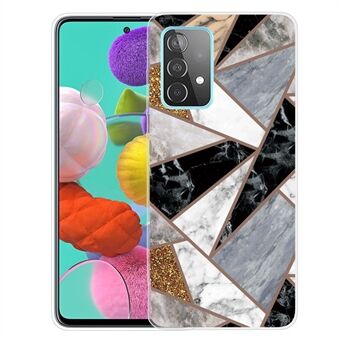 Marmerpatroon Zachte TPU-telefoonhoes achterkant voor Samsung Galaxy A32 5G
