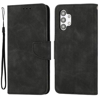 Voor Samsung Galaxy A32 5G/M32 5G Anti-val Telefoon Case Portemonnee Effen Kleur PU Lederen Telefoon Beschermhoes Stand Kaarthouder