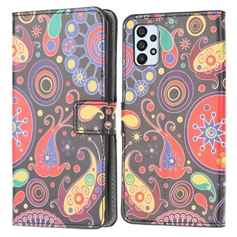 Patroon Afdrukken Portemonnee Lederen Telefoon Shell voor Samsung Galaxy A52 4G/5G/A52s 5G Mobiele Telefoon Accessoire