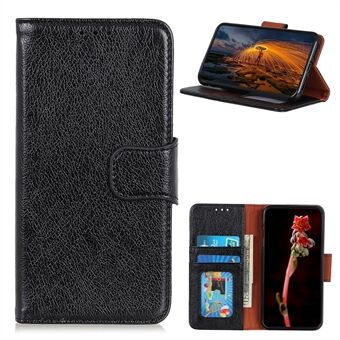 Voor Samsung Galaxy A52 4G / 5G / A52s 5G Portemonnee Telefoonhoes Schokbestendig Flip Folio Cover met Stand Split lederen telefoon Shell met Nappa-textuur