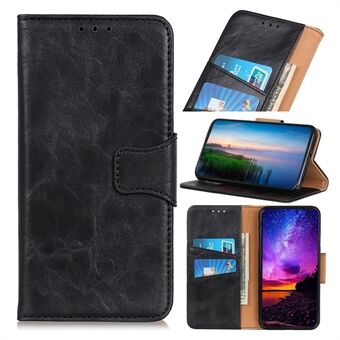 Crazy Horse textuur lederen cool design portemonnee telefoonhoes voor Samsung Galaxy A52 4G/5G / A52s 5G