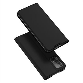 DUX DUCIS Skin Pro serie voor Samsung Galaxy A52s / A52 4G / 5G / A52s 5G kaartsleuf automatisch geabsorbeerde lederen mobiele Stand - zwart