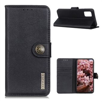 KHAZNEH Retro Style Leather Protector Case Cover voor Samsung Galaxy A52 4G/5G / A52s 5G Wallet Stand Case