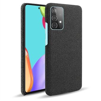 KSQ stoffen textuur plastic achterkant van de behuizing voor Samsung Galaxy A52 4G/5G / A52s 5G