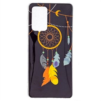 IMD Noctilucent Patroon Ontwerp Zachte TPU Beschermer Telefoon Cover voor Samsung Galaxy A52 4G/5G / A52s 5G