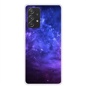 Starry Patroon Afdrukken TPU Zachte Mobiele Telefoon Case voor Samsung Galaxy A52 4G/5G / A52s 5G