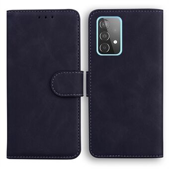 Wallet Design Effen kleur lederen telefoonhoes Stand Cover voor Samsung Galaxy A52 4G / 5G / A52s 5G