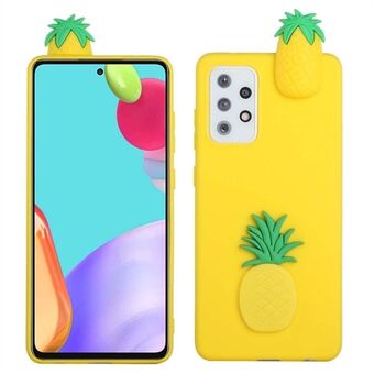 Leuke 3D Doll Decor TPU + siliconen telefoon beschermhoes voor Samsung Galaxy A52 5G/4G / A52s 5G