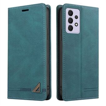 GQ.UTROBE Auto-absorberende kwaliteit lederen Stand Shell Case met anti-diefstal swipe ontwerp voor Samsung Galaxy A52 5G/4G / A52s 5G