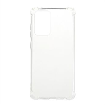 Doorzichtige versterkte hoeken TPU schokabsorberende flexibele mobiele telefoonhoes voor Samsung Galaxy A52 4G / A52 5G / A52s 5G / A52s 5G - transparant