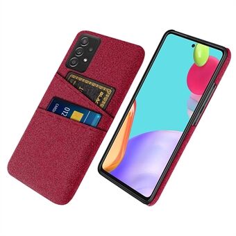 Voor Samsung Galaxy A52 5G/A52 4G/A52s 5G Mobiele Telefoon Cover Dual Card slots Mobiele Telefoon Geval Doek + Pc Telefoon Terug Shell