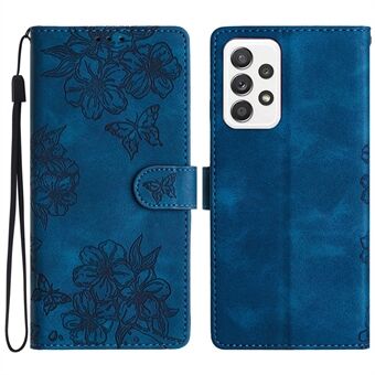 Voor Samsung Galaxy A52s 5G / A52 5G / 4G PU lederen telefoonhoesje met geprint patroon en portemonnee-stijl telefoonhoesje.