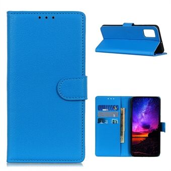 Classic stijl Litchi-textuur lederen portemonnee telefoonstandaard voor Samsung Galaxy Stand (EU-versie)