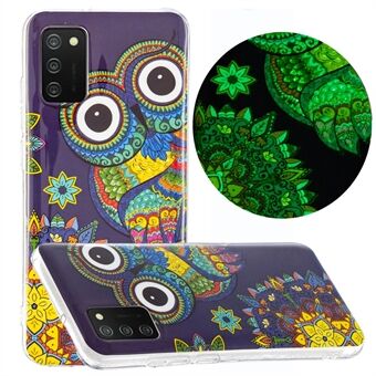 Unique Noctilucent Pattern IMD Soft TPU-beschermhoes voor Samsung Galaxy A02s (EU-versie)