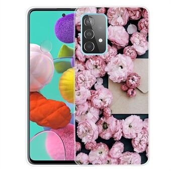 Mooie patroonafdrukken Soft TPU Phone Cover Case voor Samsung Galaxy A32 4G (EU-versie)